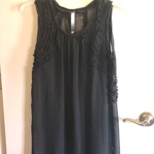 Kensie Sheer Dress with slip EUC